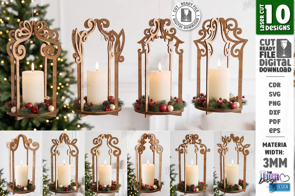 730 Christmas Laser Cut Mega Bundle SVGPIXEL, Christmas SVG Bundle, Xmas Decor Laser Cut Files, Advent Calendars SVG, Christmas Ornaments, Nativity, Gift Box