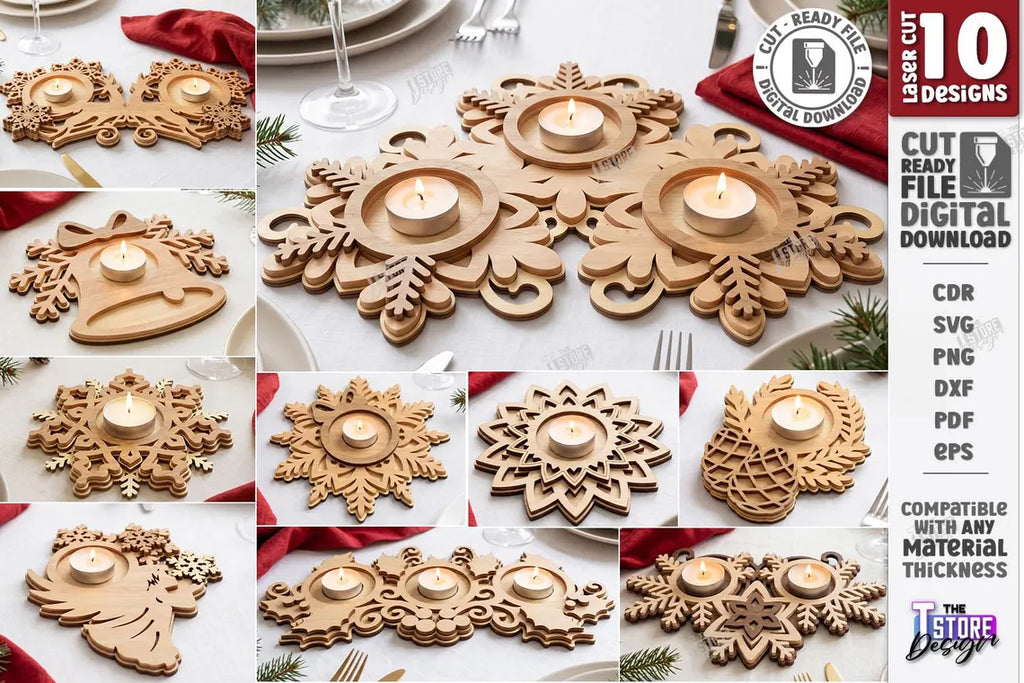730 Christmas Laser Cut Mega Bundle SVGPIXEL, Christmas SVG Bundle, Xmas Decor Laser Cut Files, Advent Calendars SVG, Christmas Ornaments, Nativity, Gift Box