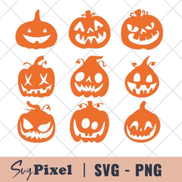 Pumpkin Bundle SVG