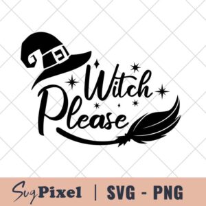 Witch Please SVG